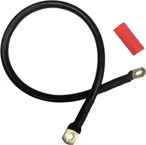 Drag Specialties CABLE BATTERY BLK 20