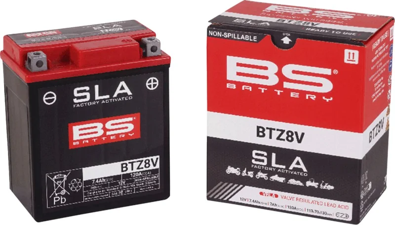BS BATTERY BATTERY BS BTZ8V SLA