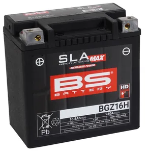 BS BATTERY BATTERY BS BGZ16H SLA MAX