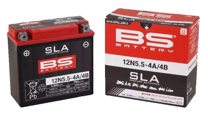 BS BATTERY BATTERY BS 12N5.5-4A/4B