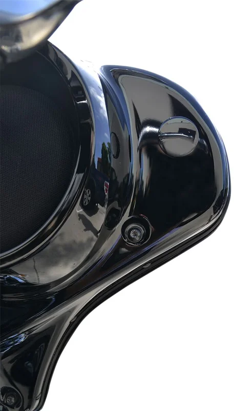 LA Choppers COVERS MIRROR MT BK 96-19