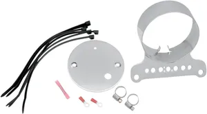 Drag Specialties MOUNT GAGE CHR SNGL