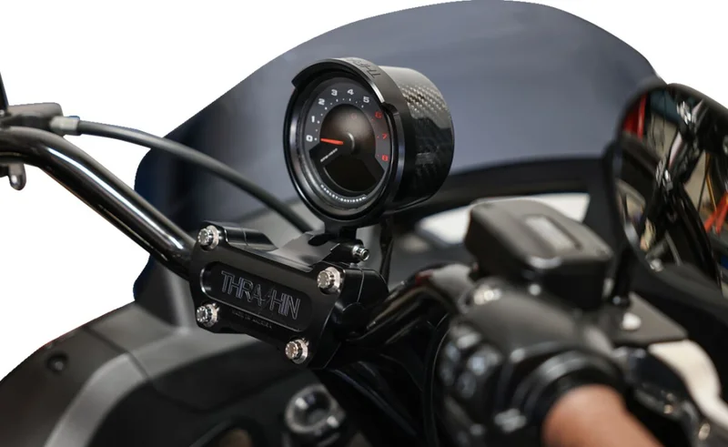 Thrashin Supply Co. GAUGE RELOC KT FXLRS BLK