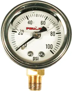 Feuling GAUGE PRESSURE LIQ WHT