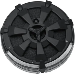 Kuryakyn GAUGE ALLEY BLK FUEL/BAT