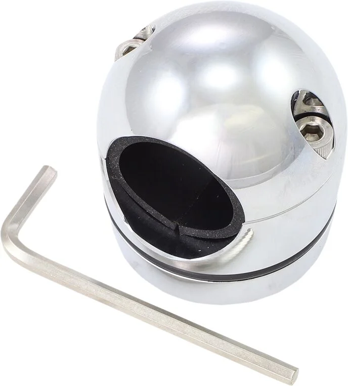 Drag Specialties GAGE THERMO CHR 1' BAR