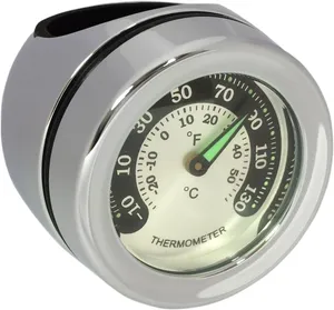 Drag Specialties GAGE THERMO CHR 1.25 BAR