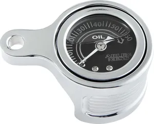 Arlen Ness GAUGE OIL PRESSURE M8 CHR