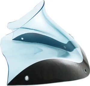 Klock Werks Ice Flare® Windshield<br><ul><li>The innovative design of the Flare® features “hips” at the outer edge of the shield that re-route the air to add downforce to the front of the bike, improving stability vs riding with a stock shield</li><li>The “flip” at the top of the Flare® is designed to kick the air up causing it to flow back as “clean” less turbulent air for the rider and passenger</li><li>Ice Kolor Flare® Windshields have a vibrant fluorescent edge to give your motorcycle a little extra pop and are made from a high-quality acrylic</li><li>Pre-drilled for easy mounting using stock windshield hardware</li><li>Made in the USA</li><li>Use only gentle cleaners like Shine Werks or mild soapy water to protect the tint and coating. Harsh ammonia, alcohol or solvent-based cleaners like Windex can strip wax and UV protection. If using dish soap, always follow up with a wax-based cleaner like Shine Werks to maintain performance.</li></ul>