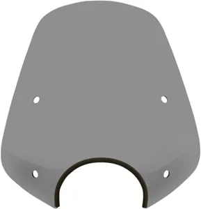 Memphis Shades WINDSHIELD DEL RIO BLKSMK