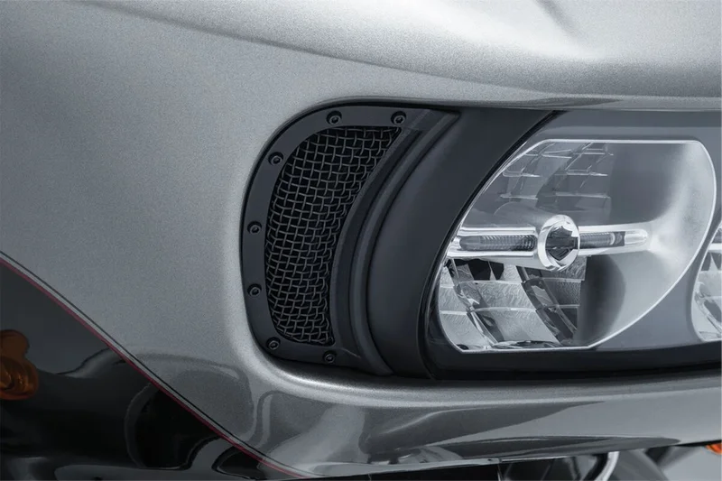Kuryakyn VENT MESH HEADLIGHT ACCENT - F