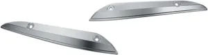 Kuryakyn Windshield Side Trim<br><ul><li>Enhances transition from windshield to fairing on Road Glide models</li><li>Made from lightweight injection-molded ABS</li><li>Installation of the gloss black trim pieces reuses OEM hardware while the chrome versions come with stainless steel replacement screws</li></ul><br>Stainless steel replacement screws.