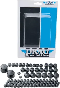 Drag Specialties COVERS BOLT 07-10FXST BLK