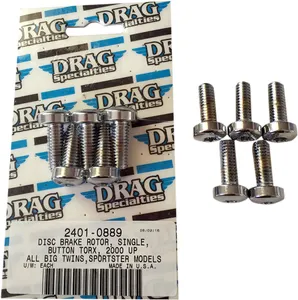 Drag Specialties KIT ROTOR TO HUB FRNT CHR