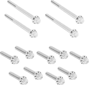 Arlen Ness BOLT KIT TITANIUM - FLT 17-25 