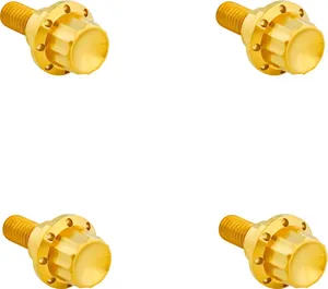 Arlen Ness BOLT KIT TITANIUM - FLTR 23-25