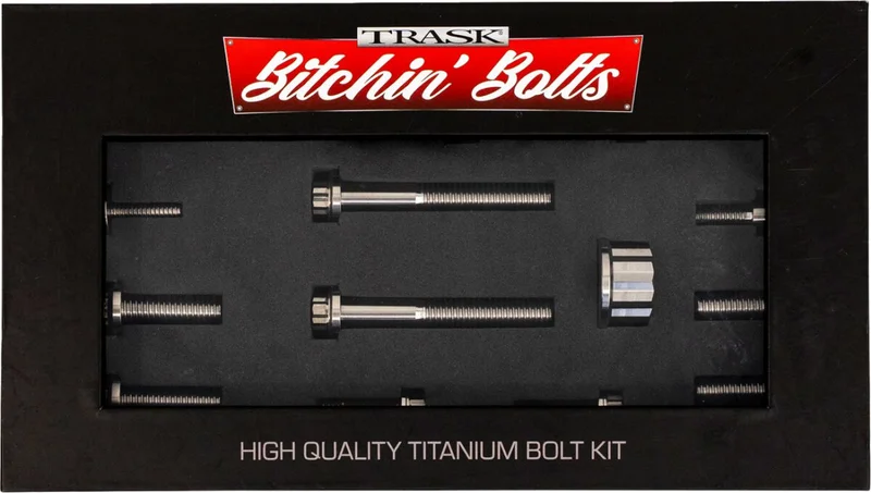 Trask Performance HARWARE KIT TITANIUM M8 PEG MO