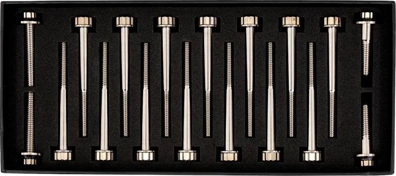 Trask Performance HARWARE KIT TITANIUM M8 CRANKC