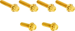 Arlen Ness HARDWARE KIT TITANIUM 12-PNT M