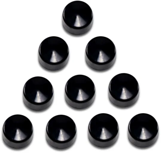 Drag Specialties COVER BOLT 1/4 SKT ALN BK