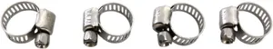 MOOSE OFFROAD HARD-PARTS HOSE CLAMPS 8-22MM 4-PACK