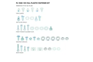 UFO PLAST FASTNR YZ125 02-