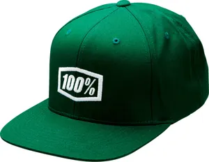 100% HAT ICON SNPBCK GN