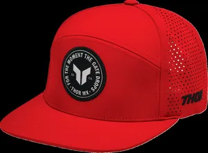 THOR HAT BADGE RED