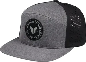 THOR HAT BADGE HTR GY/BLACK