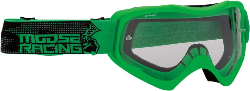 MOOSE RACING GOGGLE QUALFR SLASH GREEN