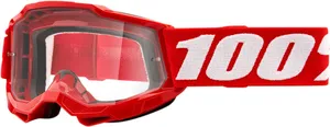 100% GOGGLE ACCURI 2 JR RD CLR