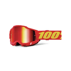 100% GOGGLE ACCURI2 JUNIOR RED MIRR