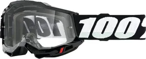 100% GOGGLE AC2 JR BLACK CLR