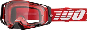 100% GOGGLE ARMEGA RED CLR