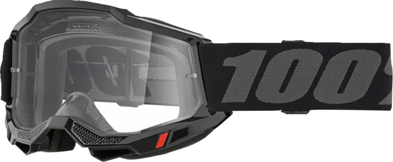 100% GOGGLE ACCURI 2 BLACK CLR