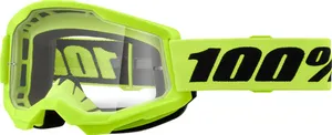 100% GOGGLE STRATA 2 NEON YEL CLR