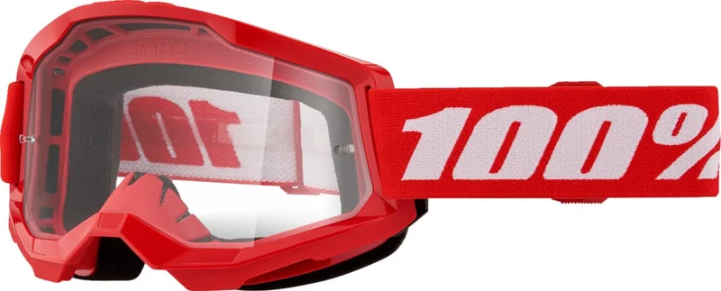 100% GOGGLE STRATA 2 RED CLR