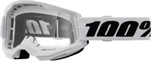 100% GOGGLE STRATA 2 WHITE CLR