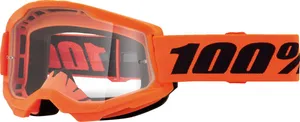 100% GOGGLE ST2 JR NEON ORG CLR