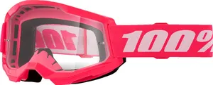 100% GOGGLE STRATA 2 JR PINK CLR
