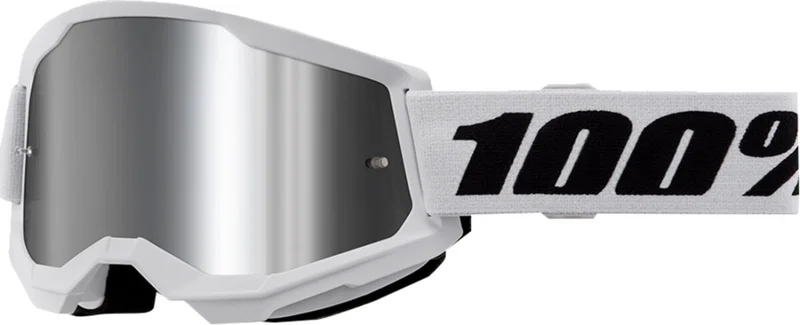 100% GOGGLE ST2 JR WHITE MR SL