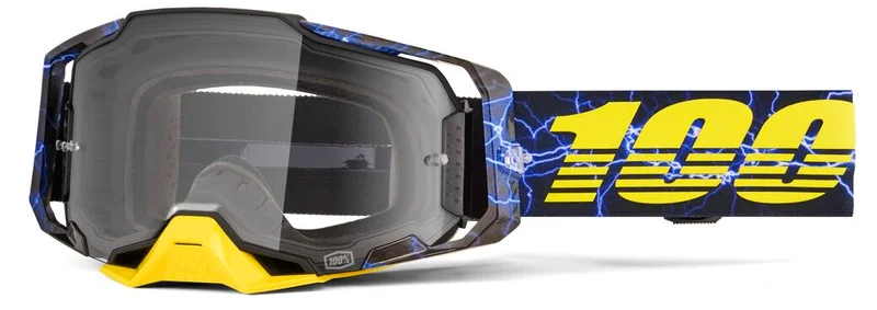 100% GOGGLE ARMEGA FURIOUS - CLEAR