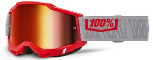 100% GOGGLE ACCURI 2 GATORBAK - RED