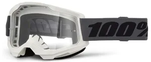 100% GOGGLE STRATA 2 GREY - CLEAR