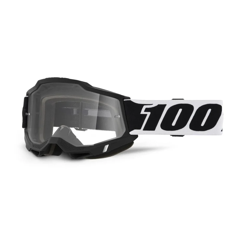 100% GOGGLE ACCURI 2 BLACK001 - CLE