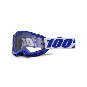 100% GOGGLE ACCURI 2 ENDURO MOTO BLUE/WHITE
