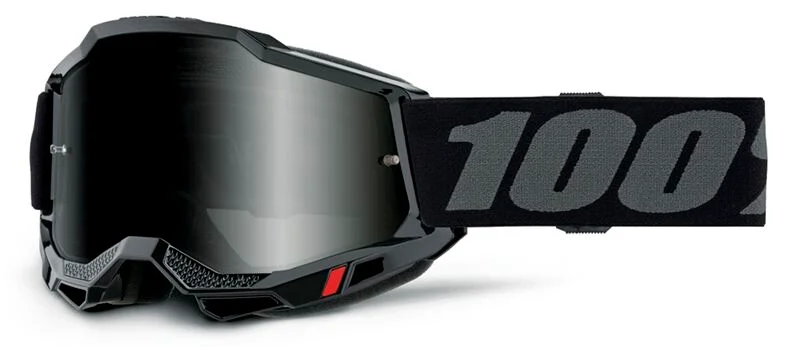 100% GOGGLE ACCURI 2 SAND BLACK - S