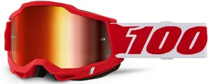 100% GOGGLE ACCURI 2 JUNIOR RD001 - RED MIRROR