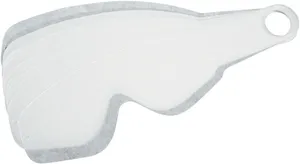 MOOSE OFFROAD HARD-PARTS TEAR-OFF OAKLEY "O" 50-PACK