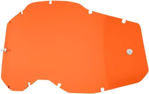 100% LENS RC2/AC2/ST2 ORANGE